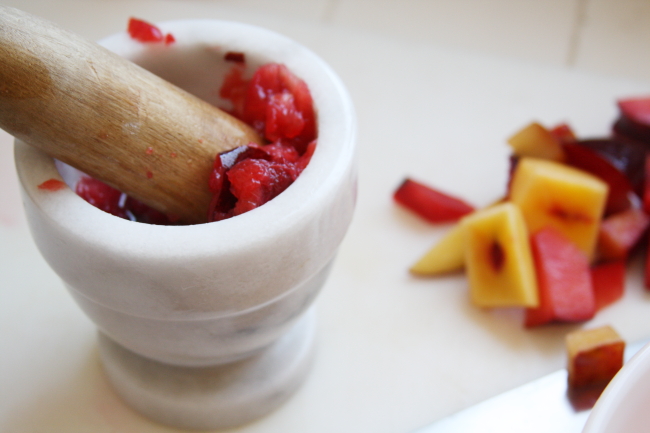 muddling plum