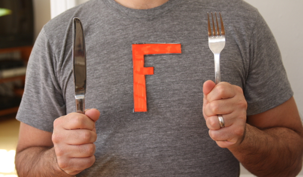 F the new scarlet letter (for Foodie)