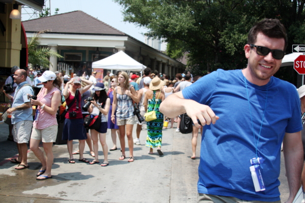 blake leads the group
