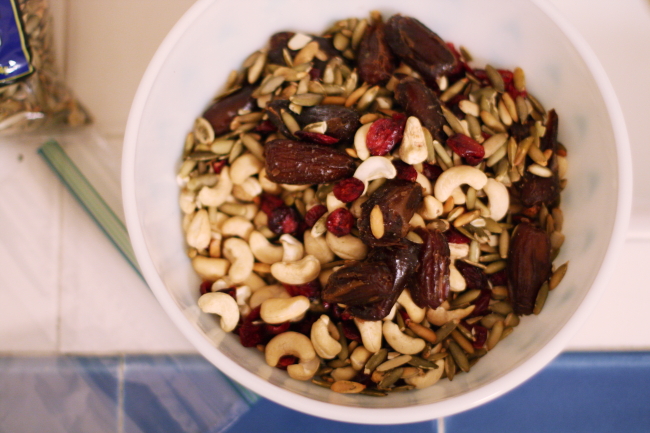 restaurant trail mix restaurant energy snack