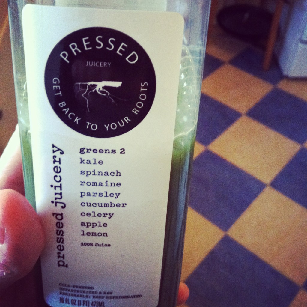 pressed juicery greens