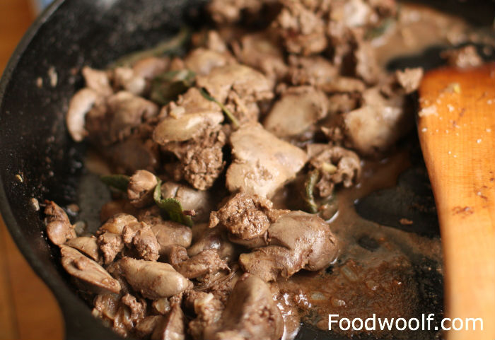 Chicken Liver Crostini Recipe Food Woolf